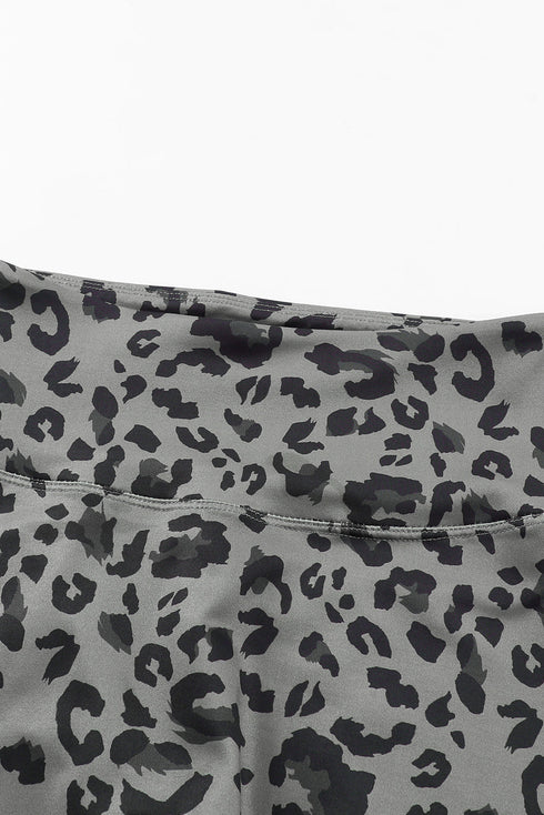 Classic Leopard Print Active Leggings